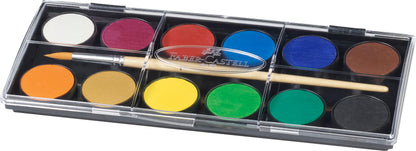 Gouache pastille 30mm - couleurs riches et miscibles