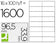 Étiquettes multi-usages 96.5x33.9mm - écologiques