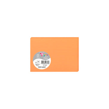 Cartes Simples 110x155 mm - Couleur Clementine
