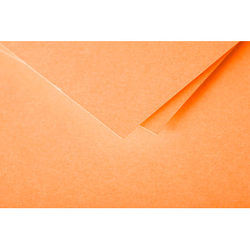 Cartes Simples 110x155 mm - Couleur Clementine