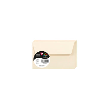 Enveloppes 90x140 ivoire - papier lisse 120g/m²