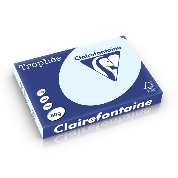 Papier a3 Trophée  bleu 80g - opacité excellente
