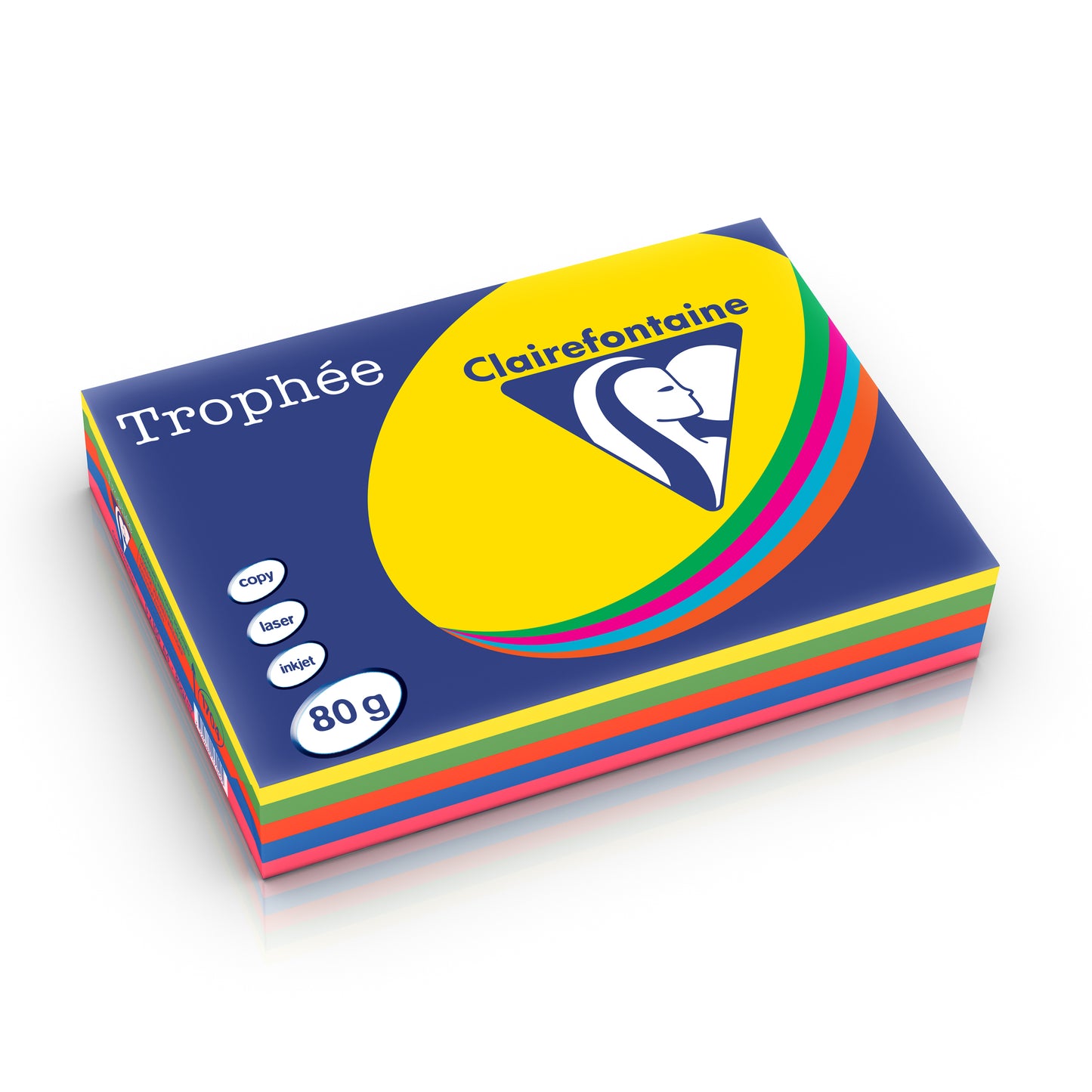 Papier a4 Trophée 80g - couleurs intenses, 500 feuilles