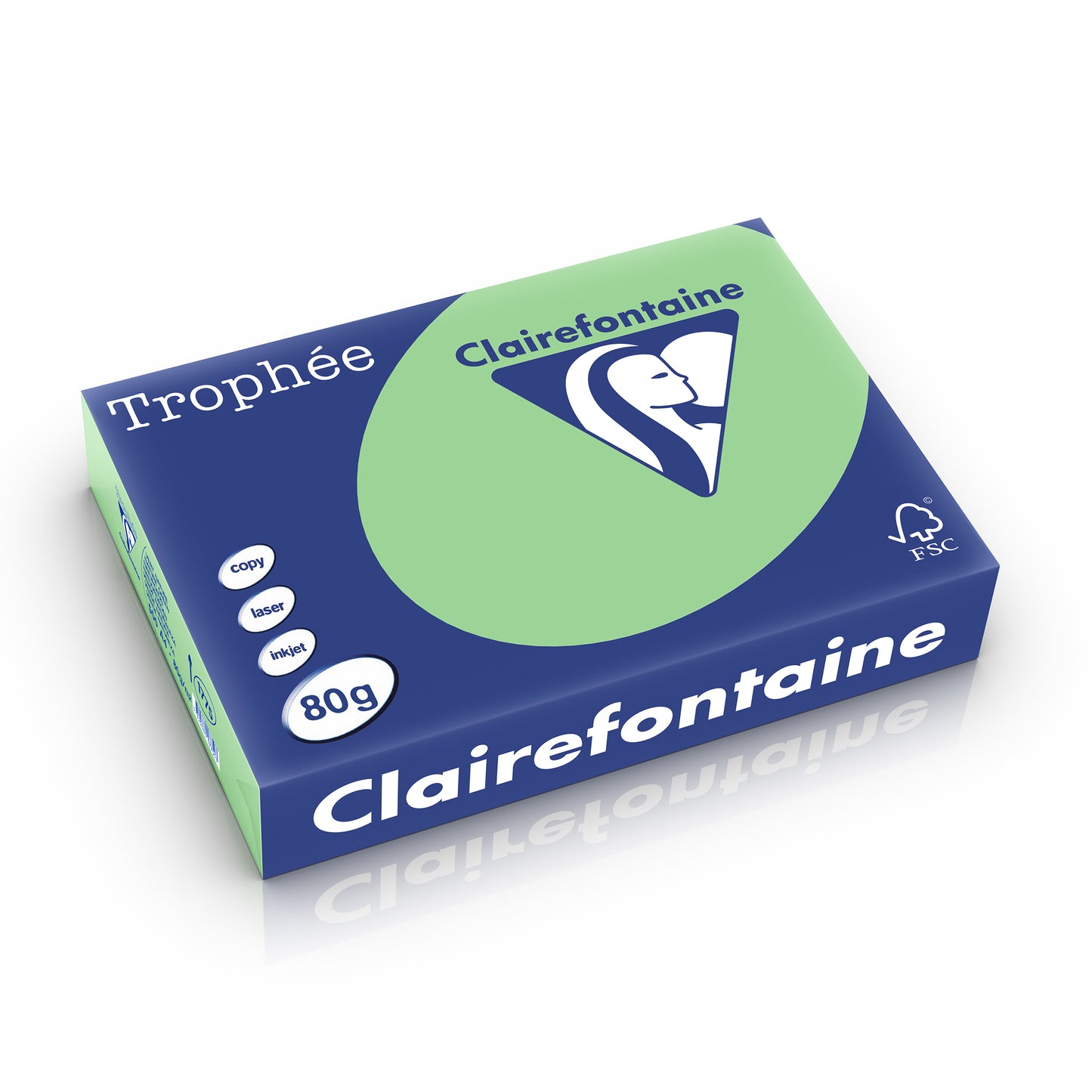 Papier a4 Trophée 80g - vert naturel, 500 feuilles