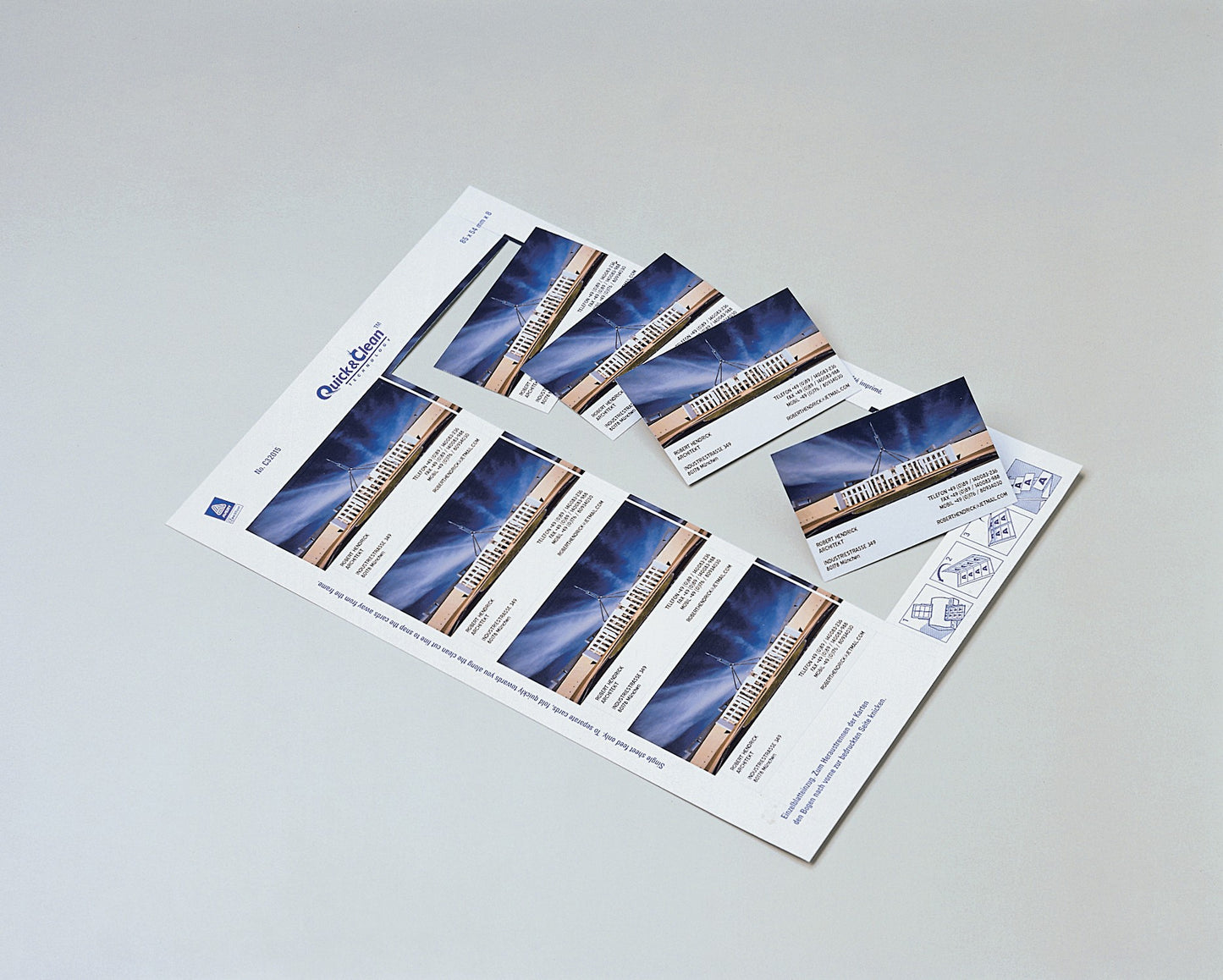 Papier a4 Trophée 160g bleu - haute qualité pour impressions