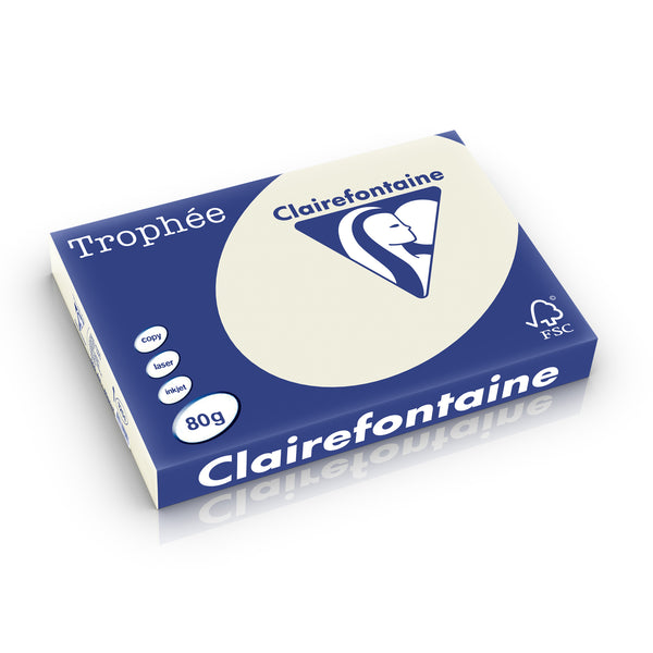Papier a3 Trophée  gris perle 80g - 500 feuilles