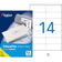 Étiquettes adhésives multi-usages A4 - 105x42 mm - 100 Feuilles - 1400 Etiquettes