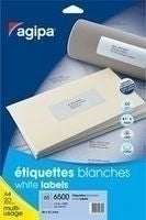 Étiquettes a4 99,1x38,1 mm - 280 pièces