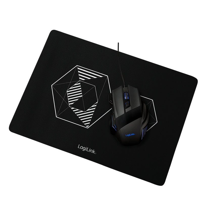 Kit gaming souris + tapis - ergonomie et précision