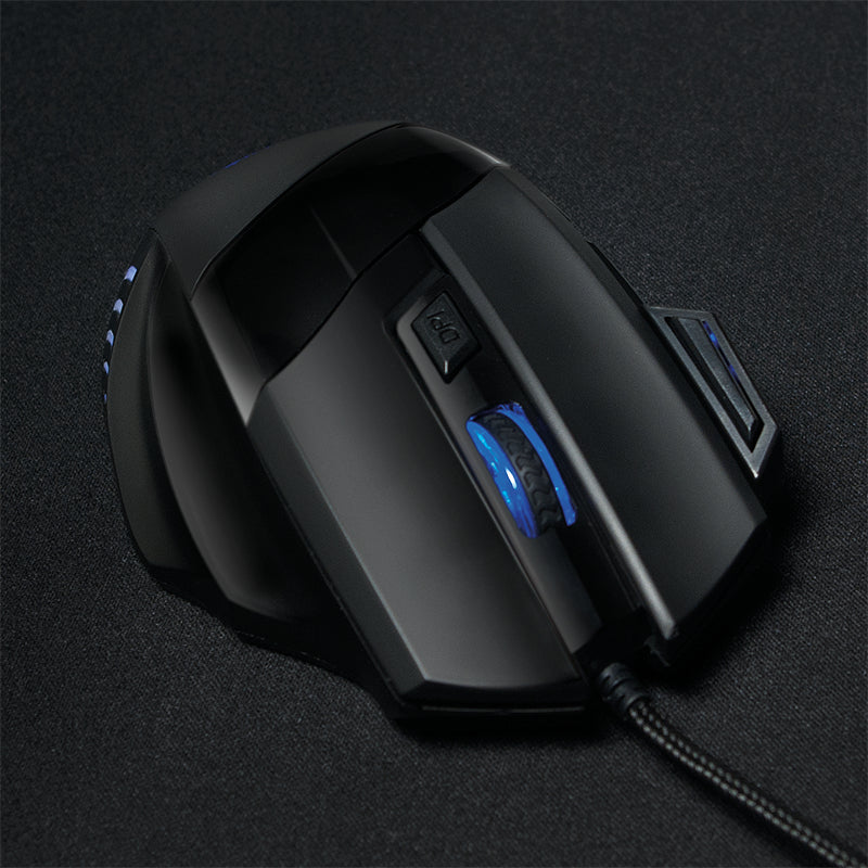 Kit gaming souris + tapis - ergonomie et précision