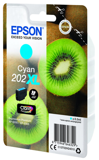 Cartouche d'encre cyan xl - rendement élevé