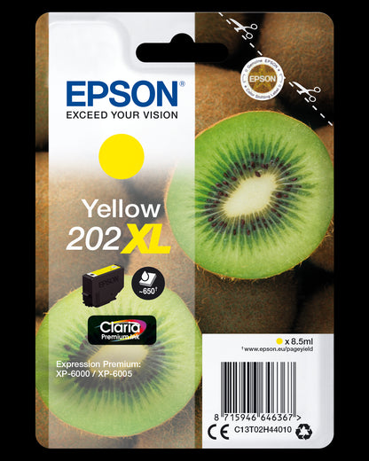 Cartouche d'encre jaune xl - 650 pages
