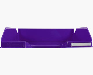 Corbeille à courrier combo iderama violet