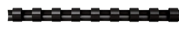 Baguette de reliure 28mm -noir-boite de 50