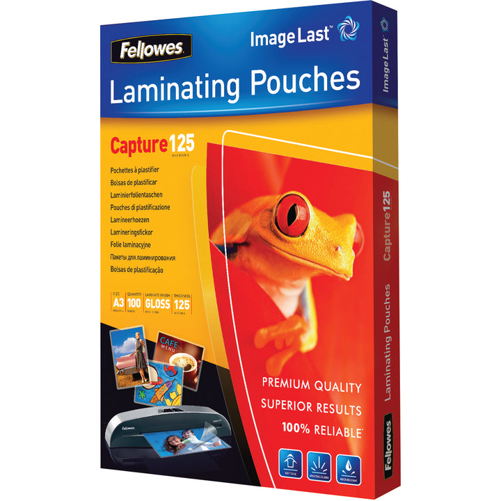 Pochettes plastification A3 -125 microns-boite de 100