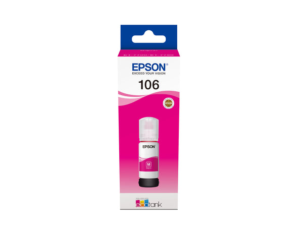 Cartouche d'encre epson t106 magenta 70 ml - haute qualité