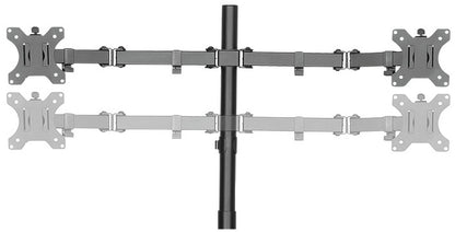 Support écran tft/lcd - 4 bras, charge 8 kg