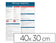 Panneau" affichage obligatoire "40x30 - pvc souple