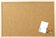 Tableau liège mural 60x40 cm - cadre bois naturel