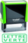 TIMB.X-PRINT LETTRE VERTE BL.1