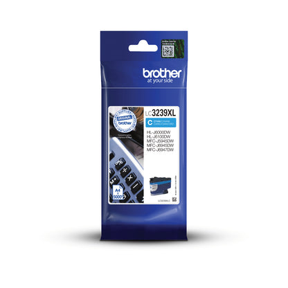 Cartouche d'encre Brother cyan lc3239c - rendement 5000 pages