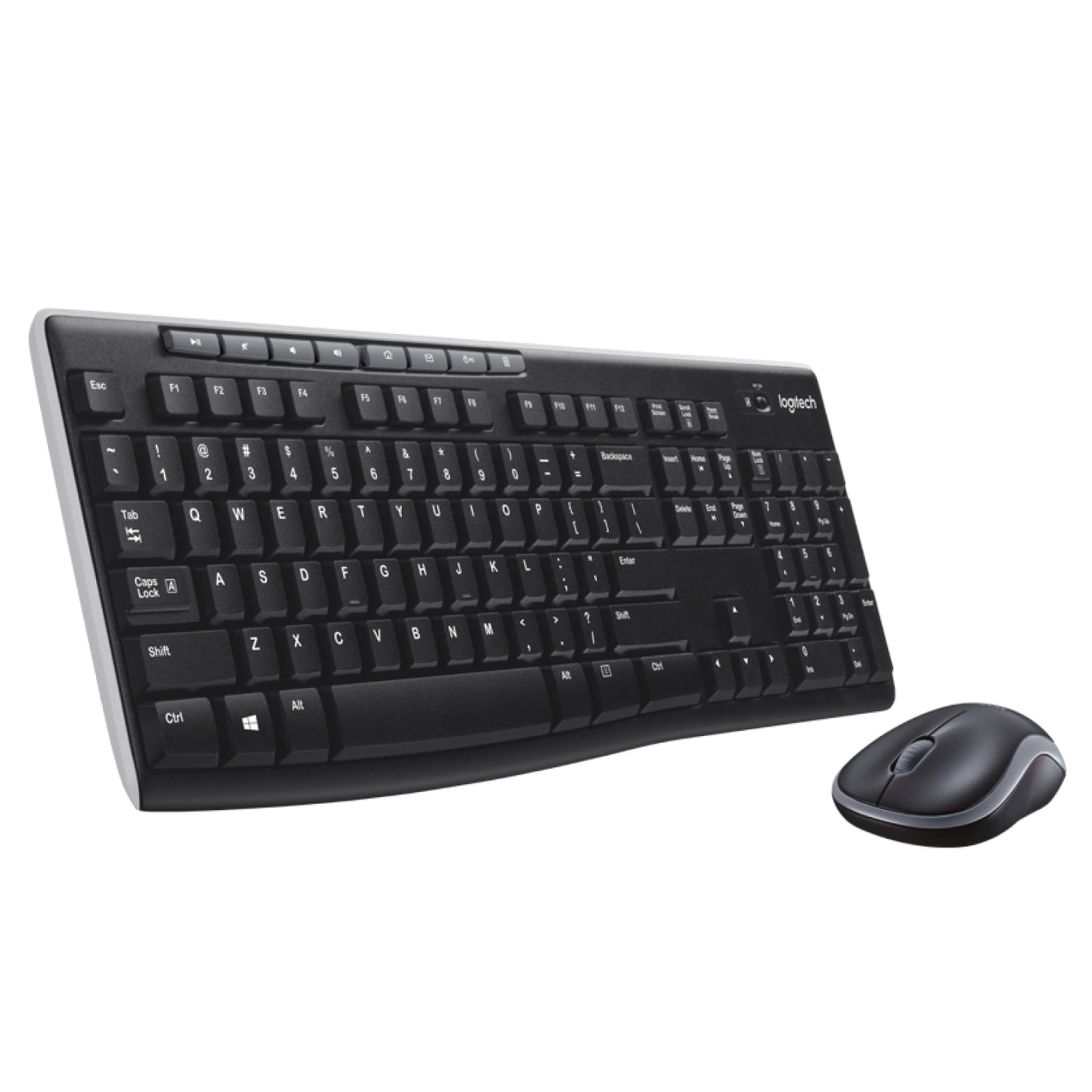 Clavier/souris sans fil mk270 - confort et durabilité