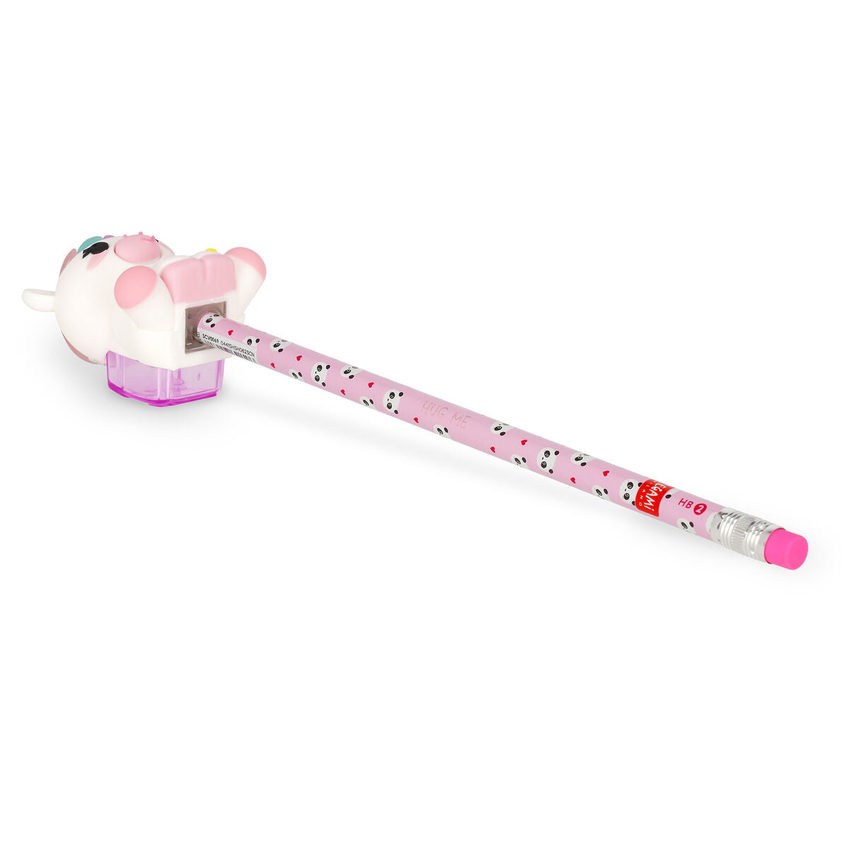 Taille-crayon lumineux Legami Licorne - réservoir amovible, magie