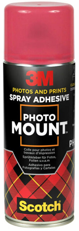 Colle en aérosol Photo Mount - 400 ml, application facile