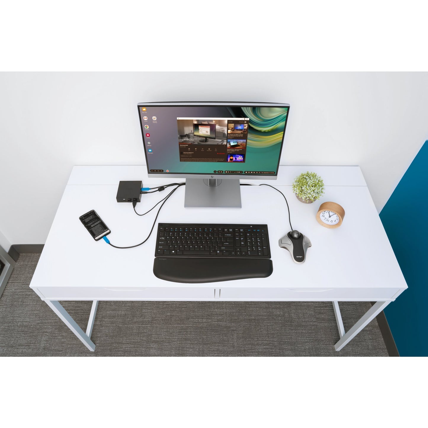 Trackball optique orbit - ergonomie et précision