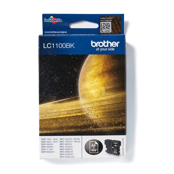 Cartouche d'encre Brother LC1100bk - impression 450 pages