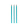 Recharges legami  stylo effaçable - pointe 0,7 mm, turquoise  lot de 3