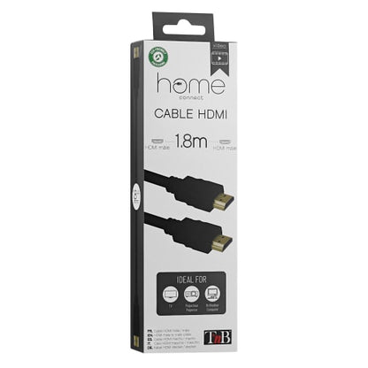 Câble hdmi 1.8m - connecteurs mâle/mâle hd ready