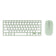 Pack Clavier/Souris Bluetooth T'nb iClick Vert