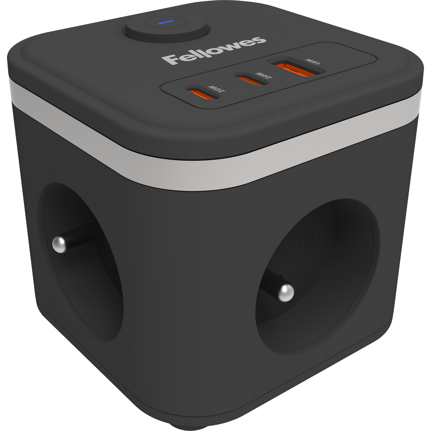 Multiprise cube usb - compacte et moderne