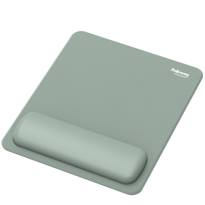 Tapis de souris ergonomique - repose-poignets sauge