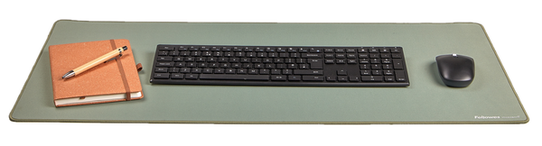 Tapis sous-main bureau - vert sauge, éco-responsable