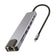 Hub USB-C 8 en 1 - Connectivité Étendue et Compacte