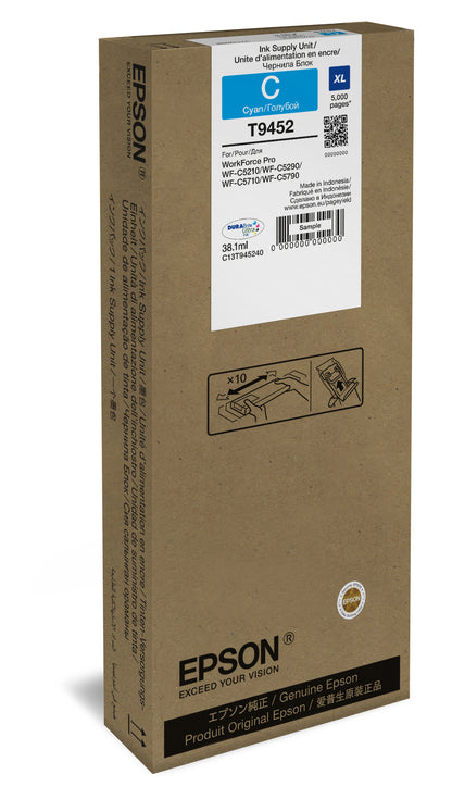 Cartouche d'encre xl cyan - 5000 pages