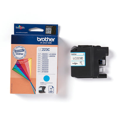 Cartouche d'encre Brother LC223c - cyan haute capacité