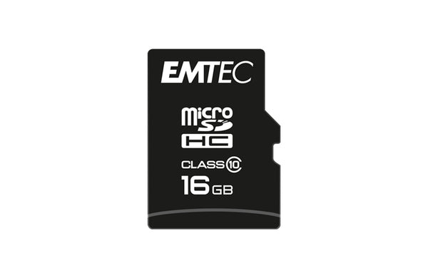 Carte microsdhc 16gb - classe 10, performance standard