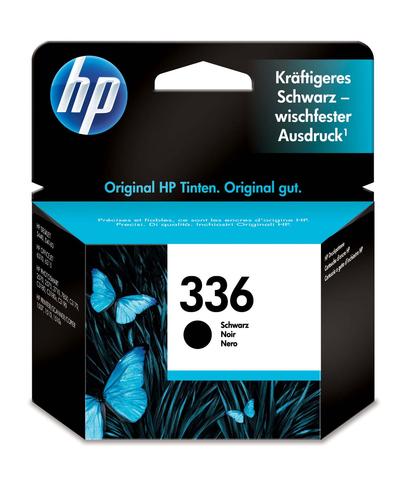 Cartouche d'encre HP noire 336 - résistance au surligneur