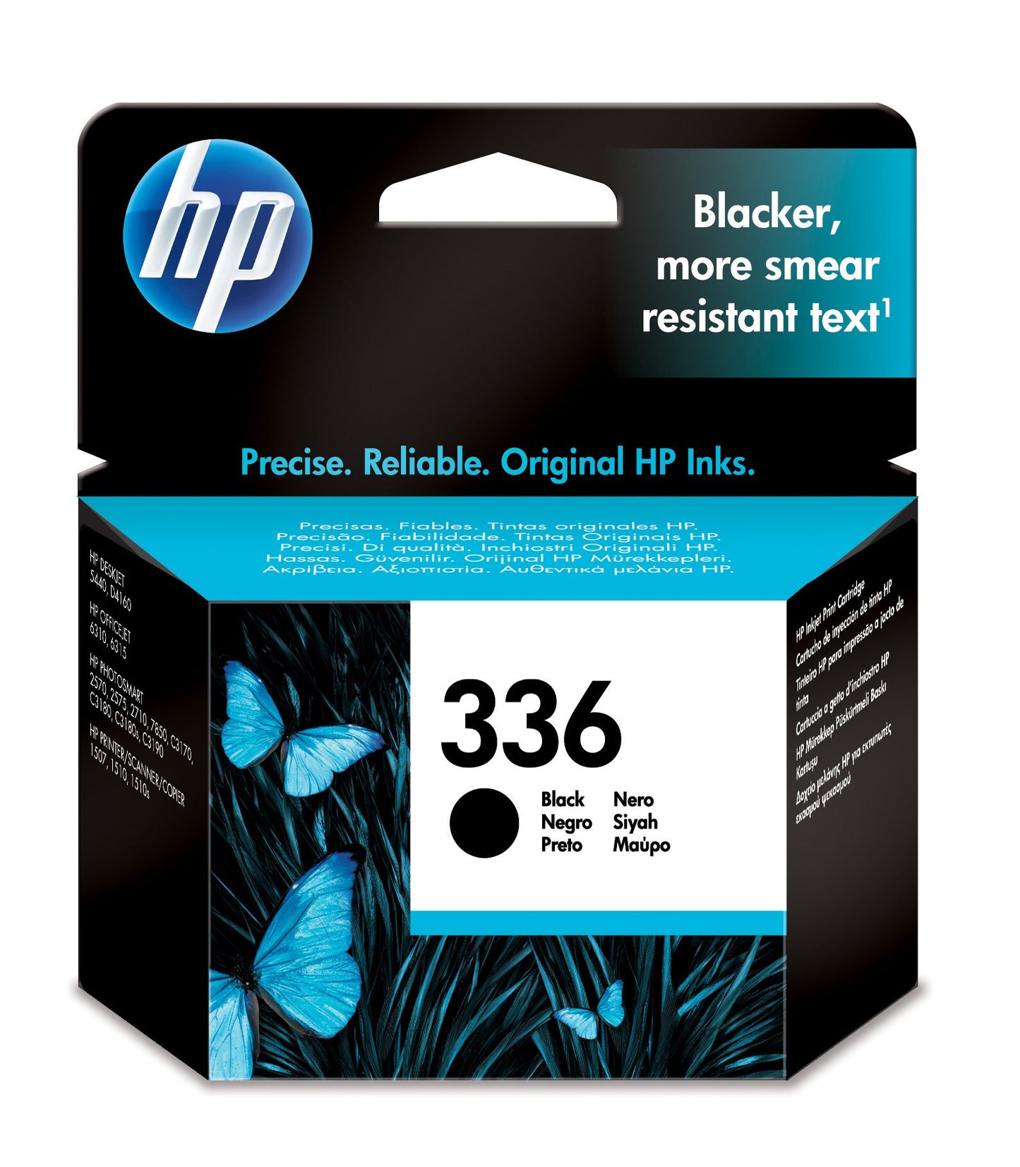 Cartouche d'encre HP noire 336 - résistance au surligneur