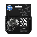 Cartouche d'encre HP 302/304 Noir - Rendement 120 pages