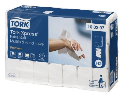 Essuie-mains tork 100297 interfoliés - séchage rapide et doux