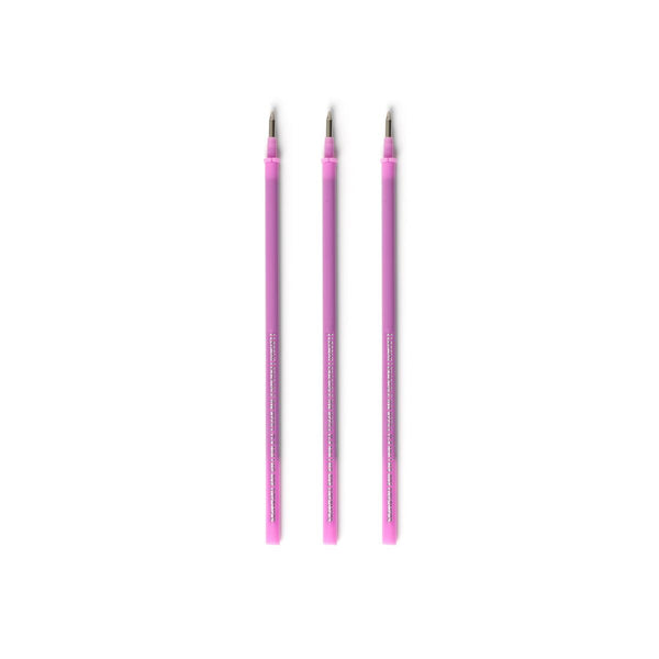 Recharges stylo legami effaçable - pointe 0,7 mm violet- pack de 3