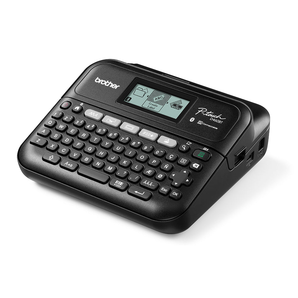 Étiqueteuse Brother PT-D460BT avec connectivité Bluetooth