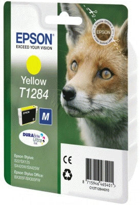 Cartouche d'encre Epson jaune t1284 - encre à pigments