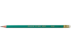 Crayon graphite bout gomme HB- résine synthétique, gomme intégrée