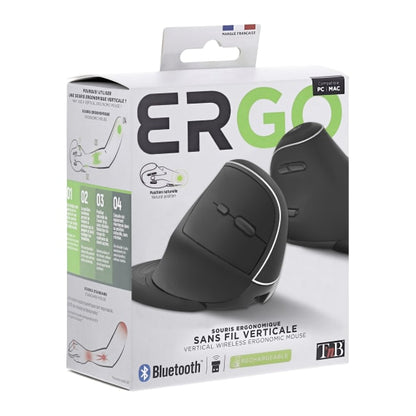 Souris ergonomique rechargeable - confort et précision
