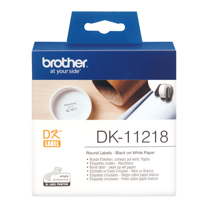 Rouleau d'étiquettes Brother 24mm - 1000 pièces, haute qualité